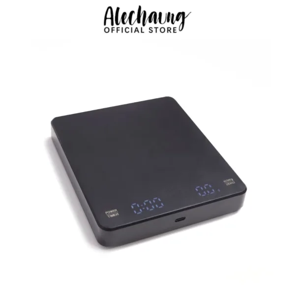 Alechaung เครื่องชั่งกาแฟดิจิทัล 3kg 0.1g