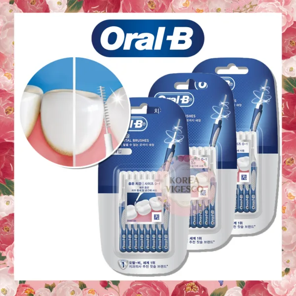 Oral B แปรงซอกฟัน 10 ชิ้น/แพ็ค (ด้ามตรงขนทรงกรวย) Oral-B interdental brush 10 pcs/pack