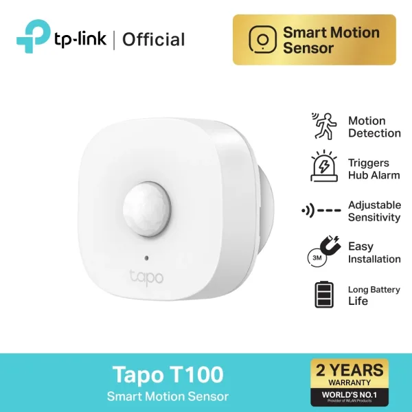 TP-Link Tapo T100 เซ็นเซอร์ตรวจจับการเคลื่อนไหว