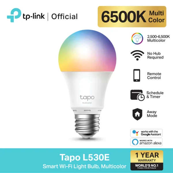 Tapo L530E หลอดไฟอัจฉริยะ เปลี่ยนสีได้